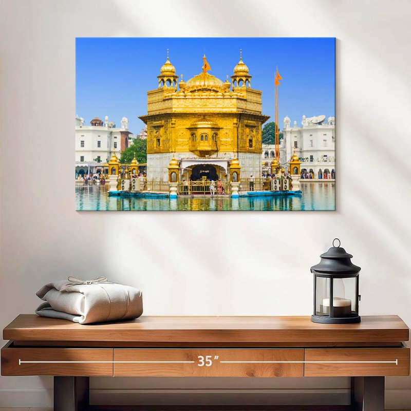 Temple d'or de Nicci Amritsar, H 16 po x l 24 po