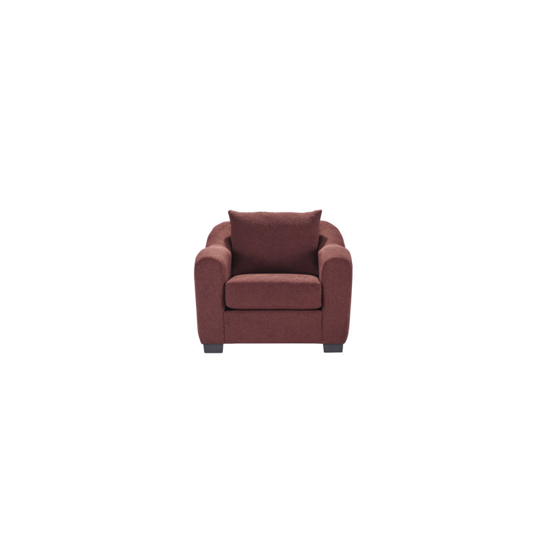 Chaise, Mélange de polyester rouge