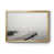 Toile avec cadre or