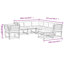 273 cm W Patio Sofa with Cushions-685930929-685930943