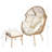 Alyun Wicker Outdoor Cacoon Chair-1044737365-1044737366