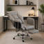 Fauteuil de bureau massant de direction avec soutien lombaire et fonction inclinable-614001231-614001228
