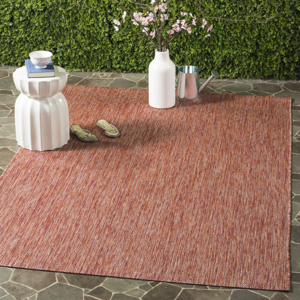 Latitude Run® Stevo Red Indoor / Outdoor Area Rug & Reviews - Wayfair ...