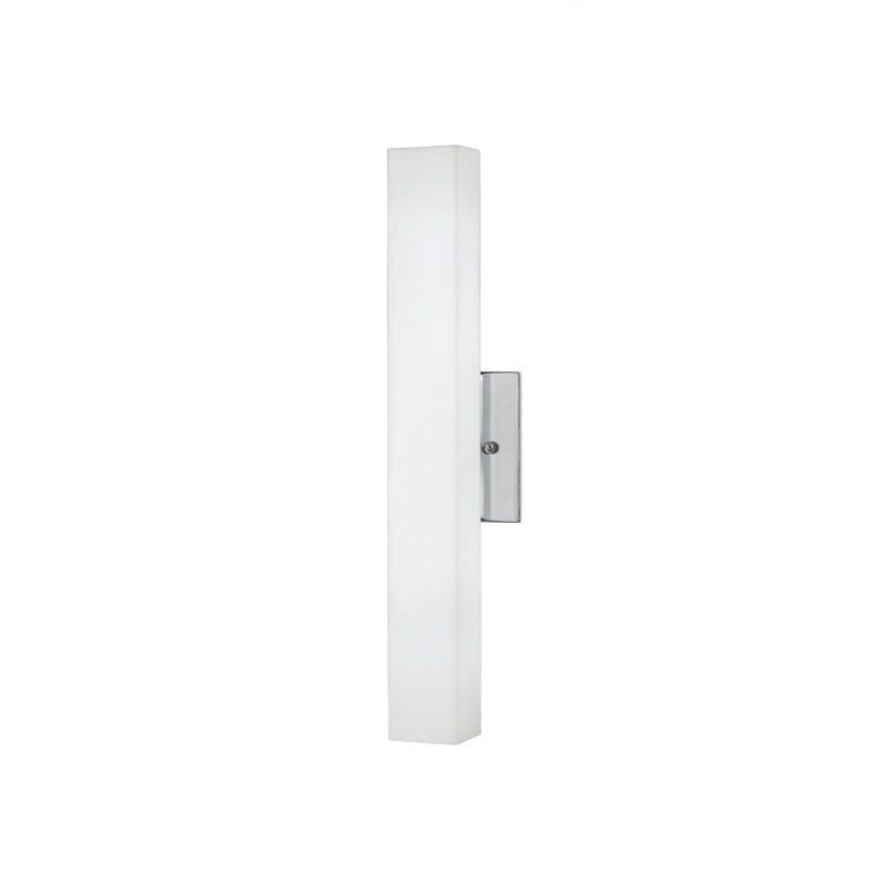 1 - Light LED Bath Sconce, Chrome