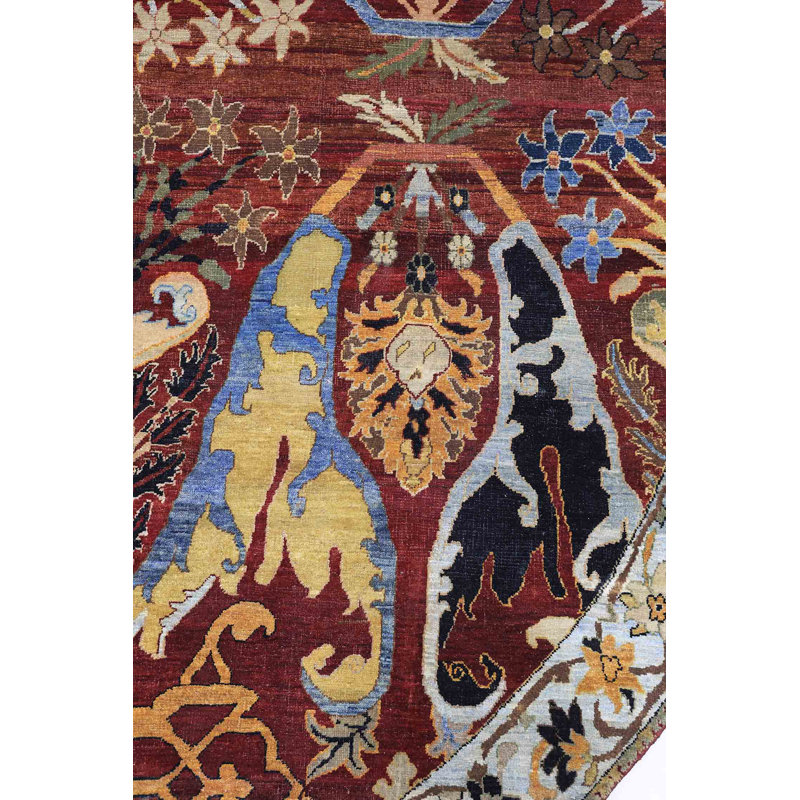 Silk Treasures One-of-a-Kind Oval 7'11" X 9'4" Area Rug