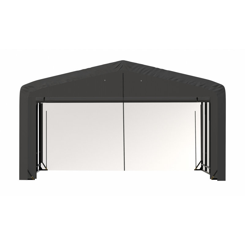 ShelterTube Wind and Snow-Load Rated Garage, 20x32x12 Grey