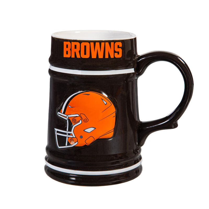 Tasse en céramique Cleveland Browns, 24 oz