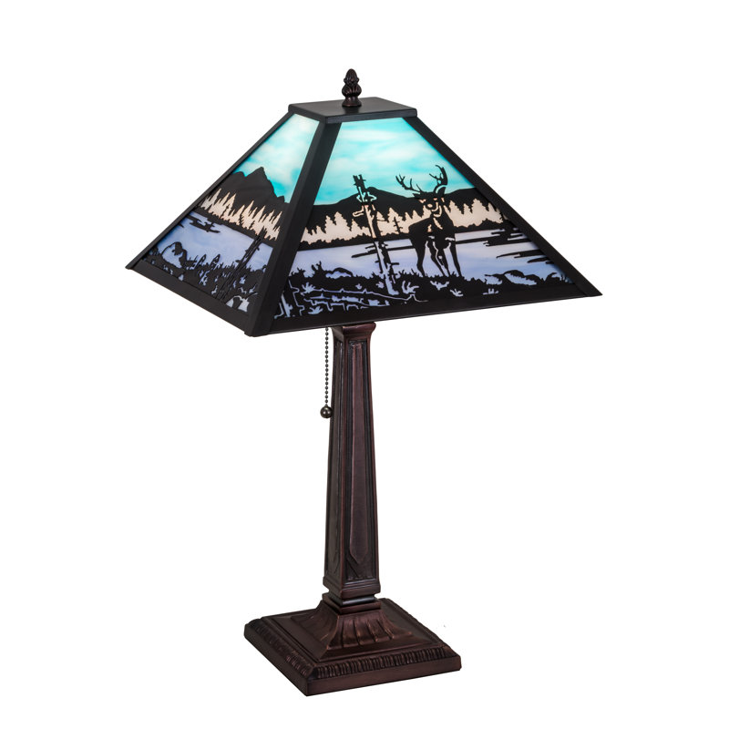 Rustic Lodge Table Lamp