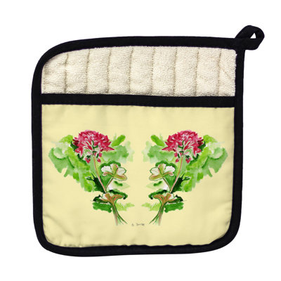 Cuisinier poignée geraniums intérieure betsy drake