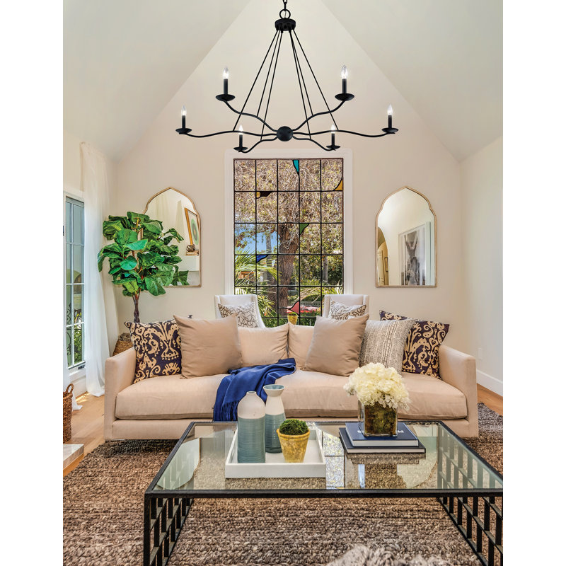 Liza Nestor 6 - Light Candle Style Classic / Traditional Chandelier