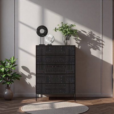 Nordic Retro Style Accent Chest