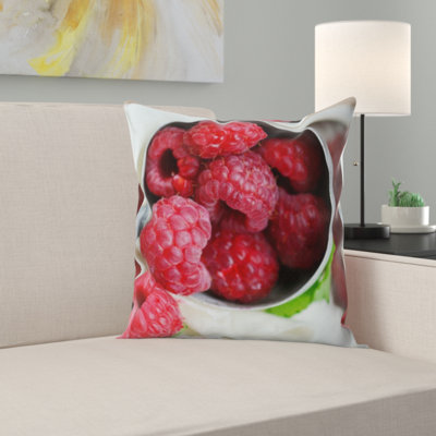Coussin raspberries