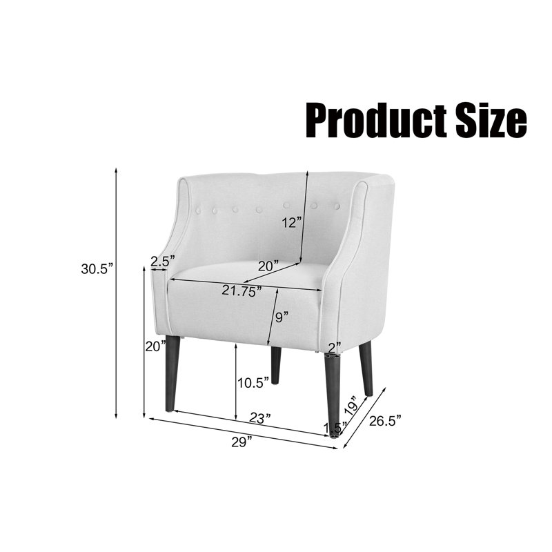Modern Club Chair