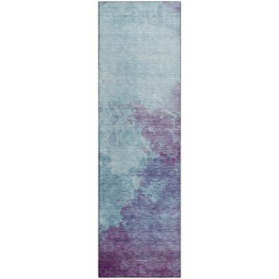 Premium Machine Washable Ducote AMF1138 Watercolors Rug
