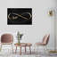 Sparkle Night - reproduction d'art textuel sur toile tendue-70557148-70557158