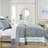 100% Cotton 120" x 120" 3-Piece Oversized Reversible Bedspread Set-117495313