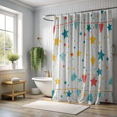 Festive Joy - Premium Shower Curtain