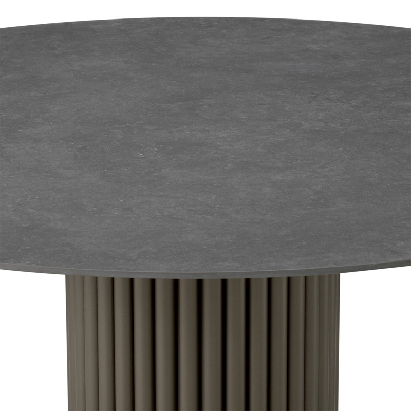 Volterra Outdoor Coffee Table, Black