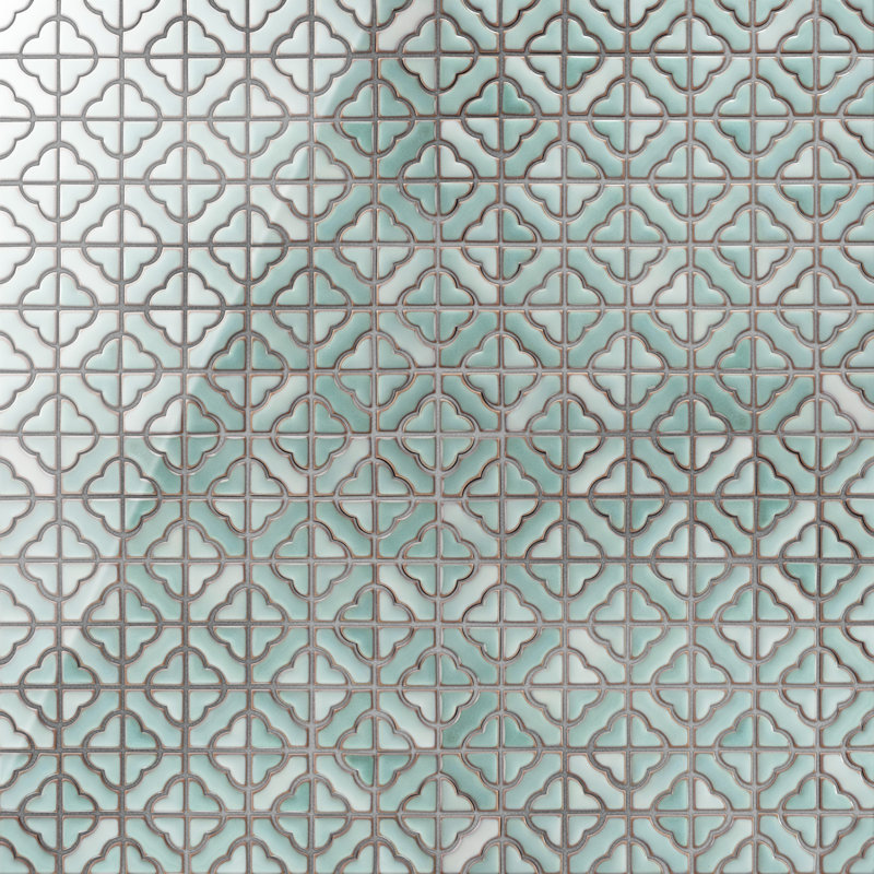 Hudson Tower 12 In. X 12 In. Porcelain Mosaic Tile