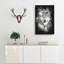 Wolf - Wrapped Canvas-56644614