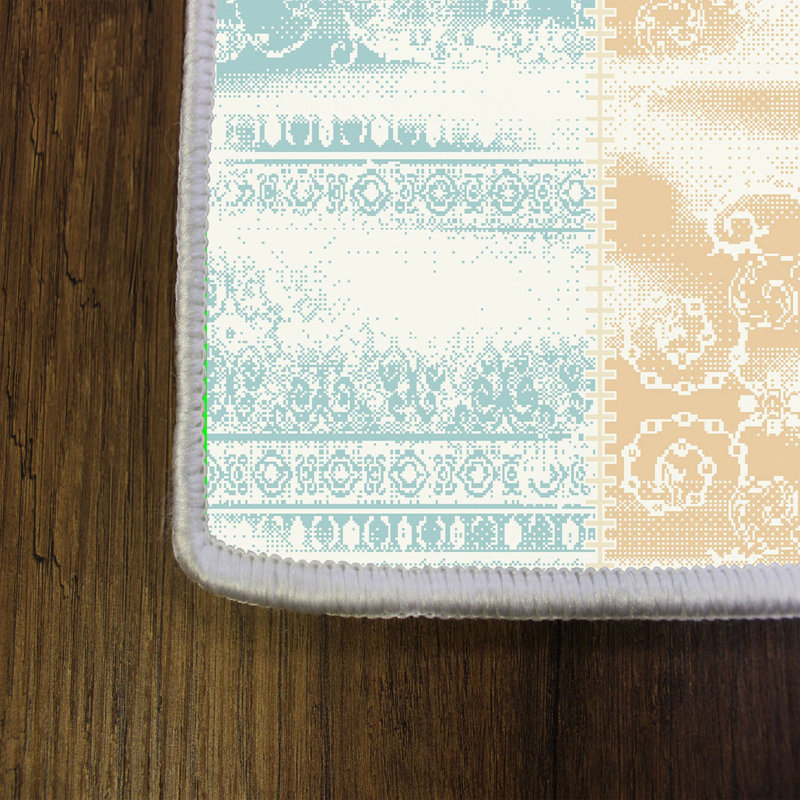 Soft Hall Carpet (2.6 x 4.9 ft), 100% Polyester, 0.3 in Pile Height | Antibacterial, Non-Slip Underside, 650 g/m² | Machine Washable, 3D Digital Print | Perfect for Living Room, Entryway & Bedroom Décor