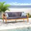 Chaise de patio 3 places