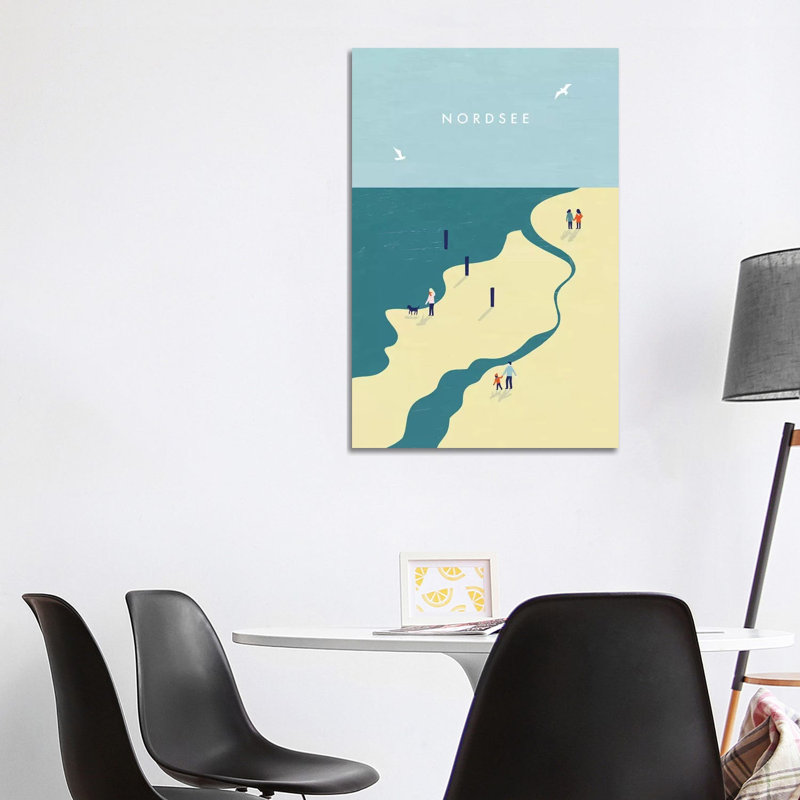 Nordsee by Katinka Reinke - Wrapped Canvas Print, 101.6 cm H x 66.04 cm W x 1.91 cm D