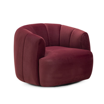 Fauteuil d'appoint pivotant Jasmine