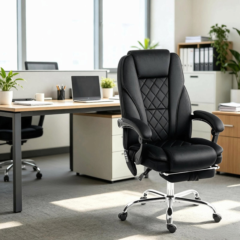 Chaise d'ordinateur, chaise de bureau, chaise de bureau de massage, chaise de bureau