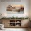 Grand paysage d'hiver, art mural Swan-676367631