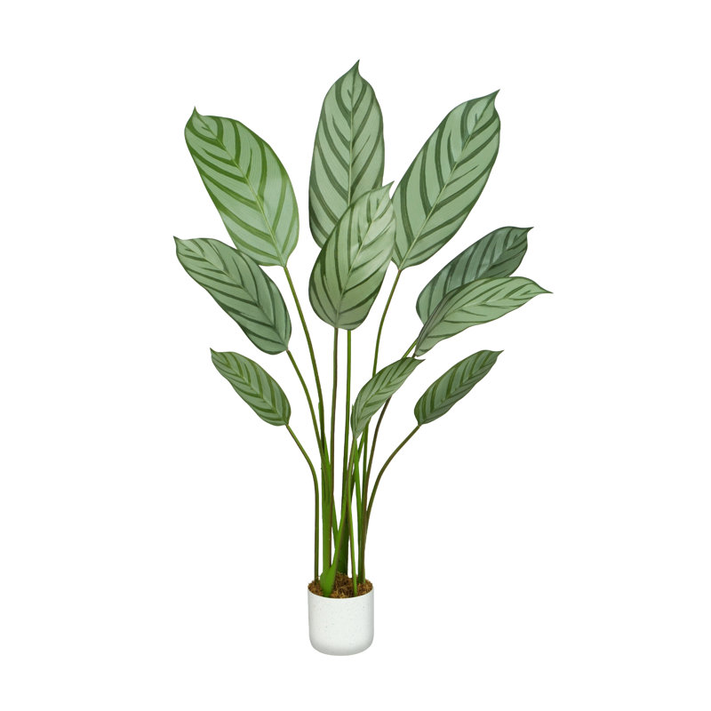 Ankitha Faux Bird of Paradise Plant, 110cm H  x 30cm W  x 30cm D