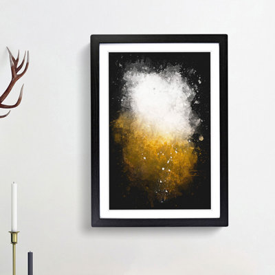 Golden Sun over the Forest - Framed Print