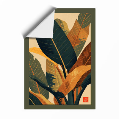 Potted Plant Study Botanical - Framed Print