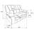 Upholstered Motion Reclining Loveseat-2107111481