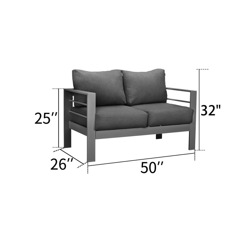 Dechard Upholstered 50'' Sofa
