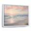 «Beach Serenity Gentle Pink Pastel Sunrise - Coastal Beach», reproduction sur toile-1022807193-1022807142