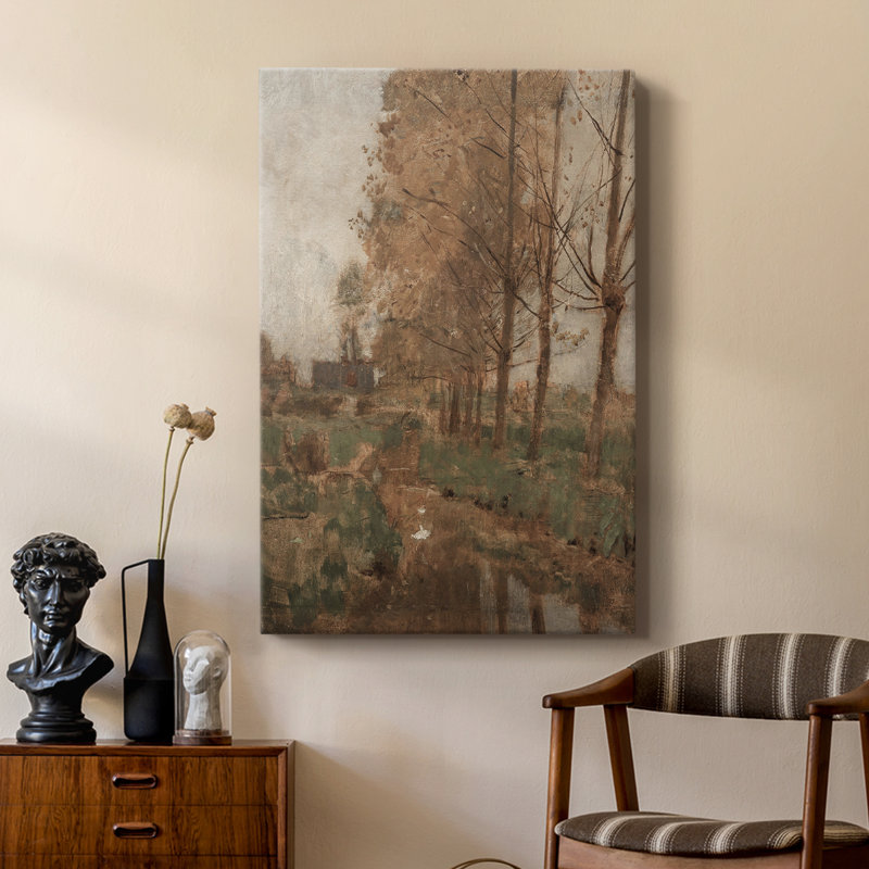 Paysage rétro CLxxi - galerie Cavas sur mesure