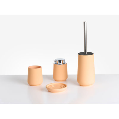 4-Piece Bathroom Accessories Set SUCHES Pink