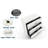 My-Hite Metal with Lateral Filing Cabinet 3 Drawers, Interlock System, Tipover Restraint Device-51004282