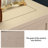 Light-grey Solid Wood Accent Cabinet