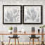 Shadow Leaves I - ensemble de 2 peintures encadrées-1855169927-1855169951