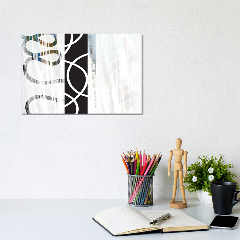 Crux by Delores Naskrent - Wrapped Canvas Painting, 20.32 cm H x 30.48 cm W