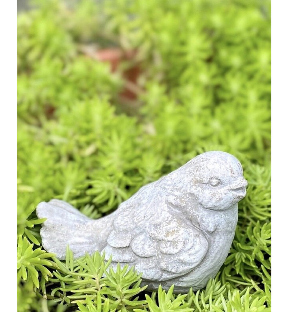 Raybon Bird Concrete Garden Statue Rosalind Wheeler