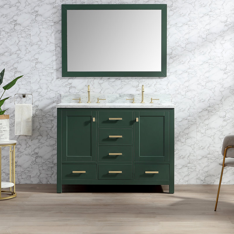 Ensemble de meuble-lavabo double 48 po Whitney