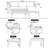 TOPMAX Outdoor Backyard Patio Wood 5-Piece Sectional Sofa Seating Group Set With Cushions, Natural Finish+ Gray Cushions