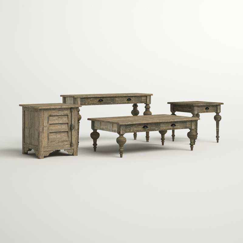 Ensemble de tables basses 4 pièces Clintwood