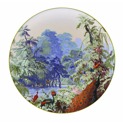 Le Brésil Porcelain Dinner Plate