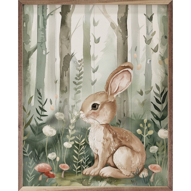 Lapin Woodland, H 30 po x l 24 po