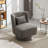 Ollia Upholstered Swivel Slipper Chair-86559146
