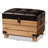 Gadberry Faux Leather Ottoman
